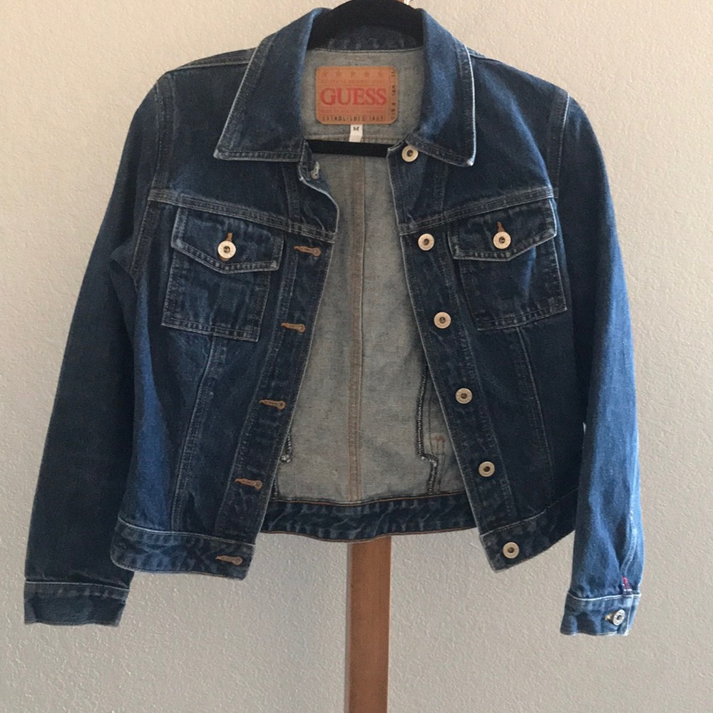 Authentic Original Vintage Guess Jean jacket
